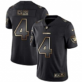 Nike Raiders 4 Derek Carr Black Gold Vapor Untouchable Limited Jersey Dyin,baseball caps,new era cap wholesale,wholesale hats